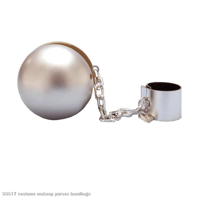 Prisoner Hand Bag (Ball and Chain) - Click Image to Close