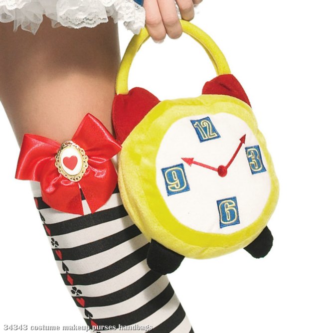 Crazy Hour Alarm Clock Purse - Click Image to Close