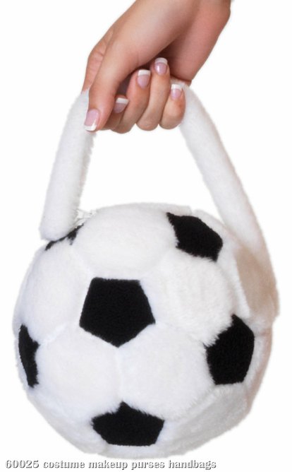 Plush Soccer Ball Purse