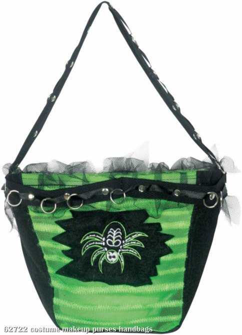 Green Spider Purse - Click Image to Close