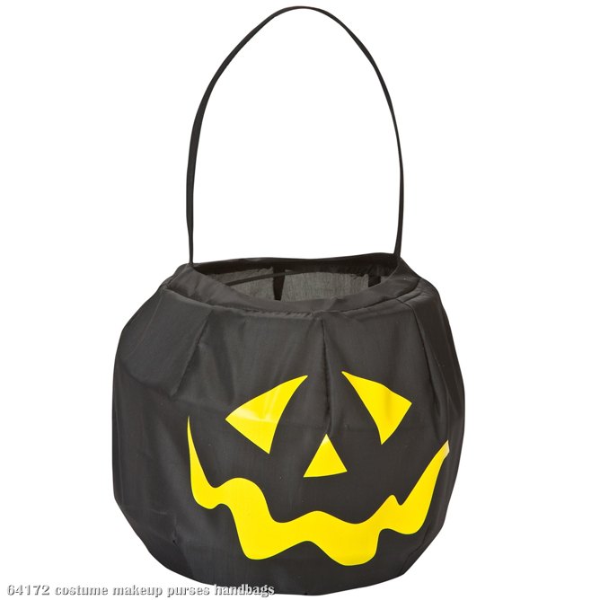 Sickly Pumpkin Collapsible Bucket - Click Image to Close