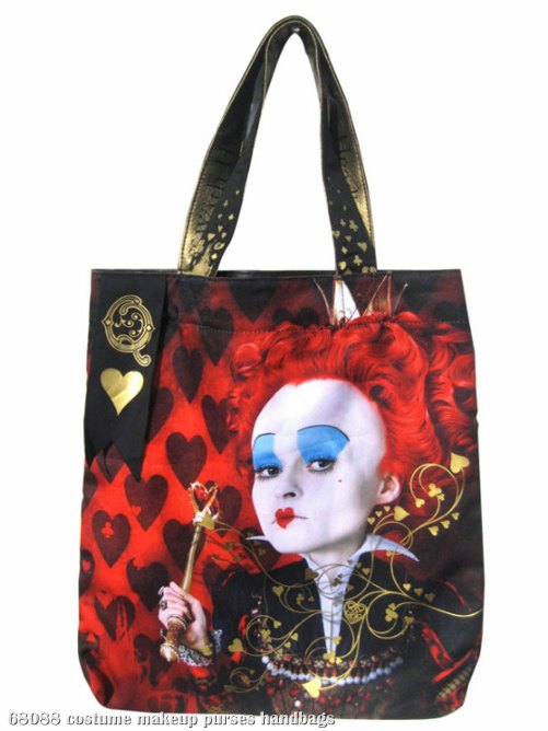 Alice in Wonderland Movie - Queen of Hearts Tote - Click Image to Close