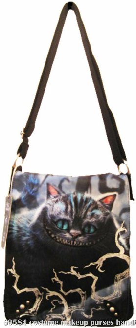 Alice in Wonderland Movie Cheshire Cat Crossbody Bag - Click Image to Close