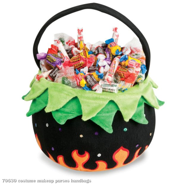 Cauldron Plush Basket - Click Image to Close