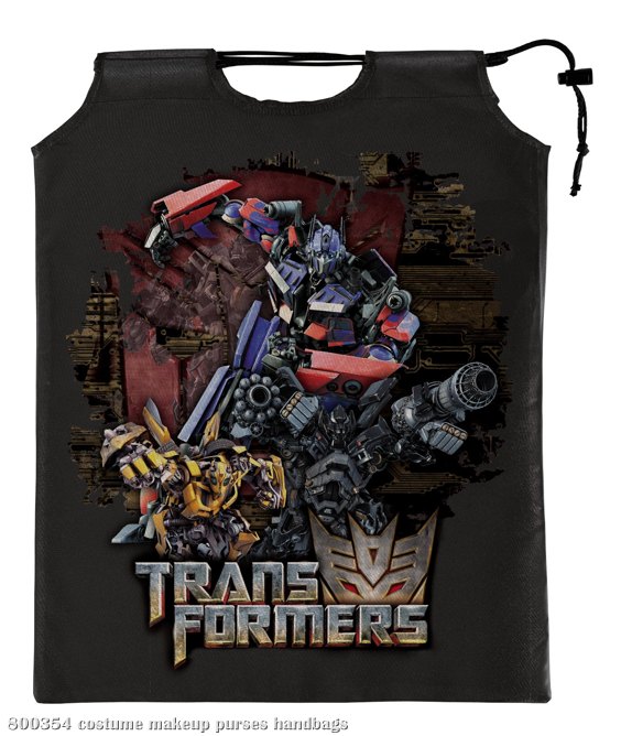 Transformers 3 Dark of the Moon Movie - Drawstring Treat Sack - Click Image to Close