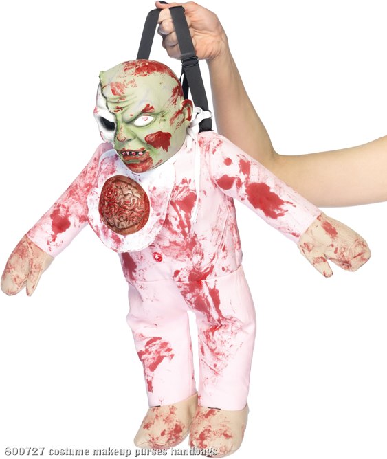 Zombie Baby Backpack - Click Image to Close