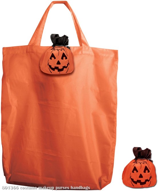 Tote-Em Pumpkin Folding Tote Bag (Child)