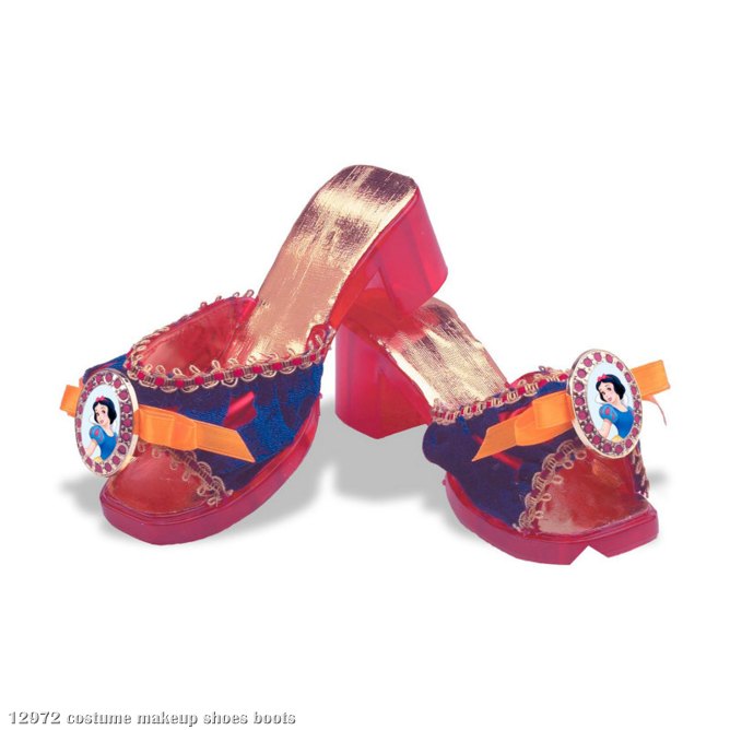 Snow White Deluxe Jelly Child Shoes - Click Image to Close