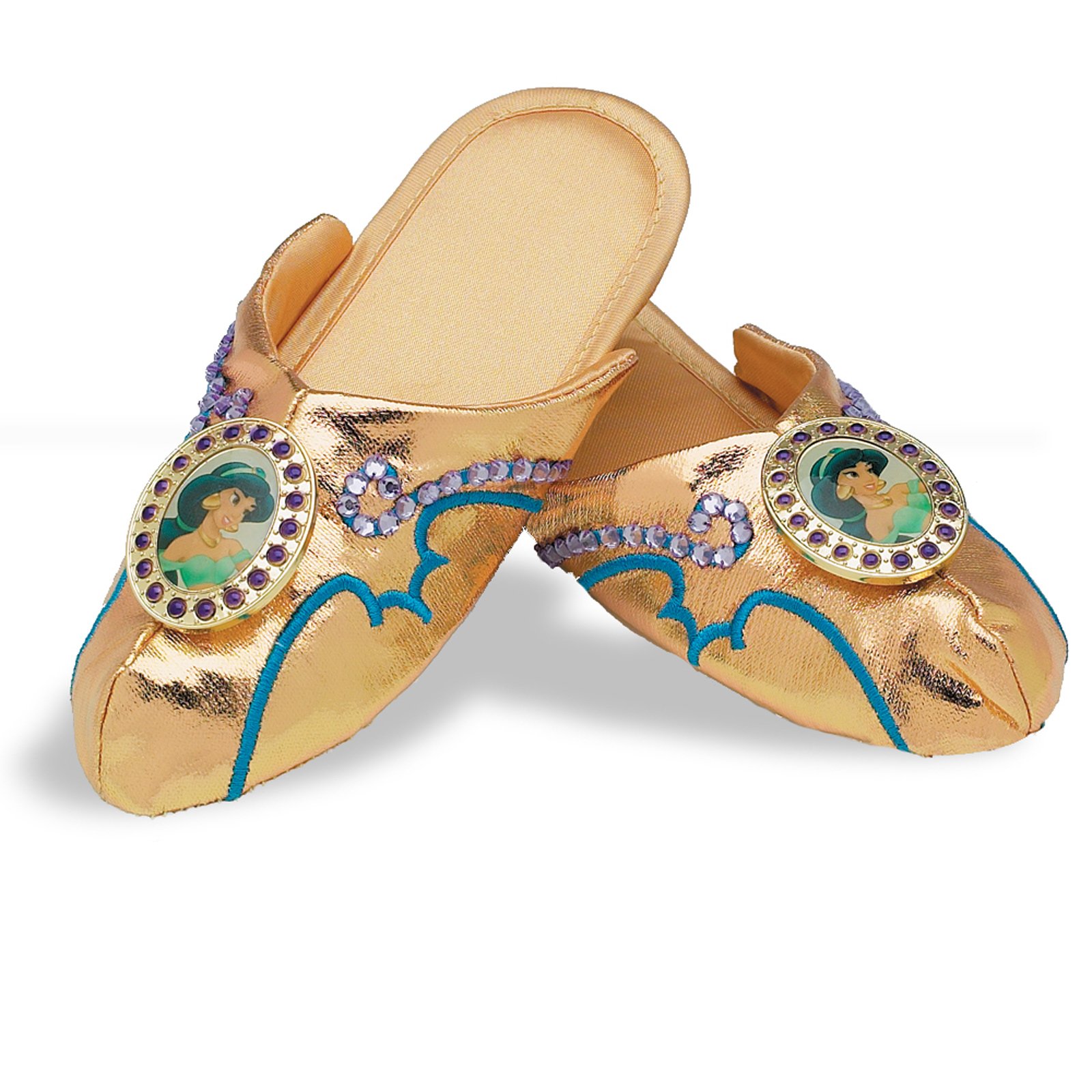 Jasmine Slippers Child Deluxe - Click Image to Close