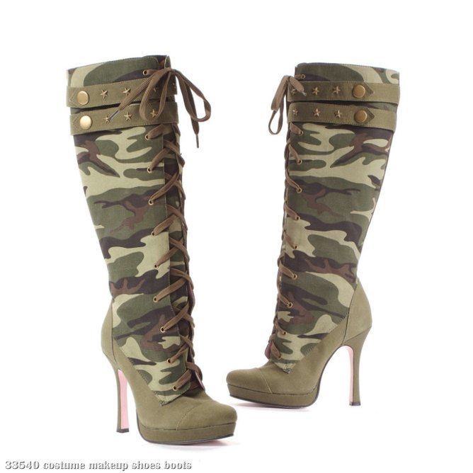 Sergeant Camo Adult Boots