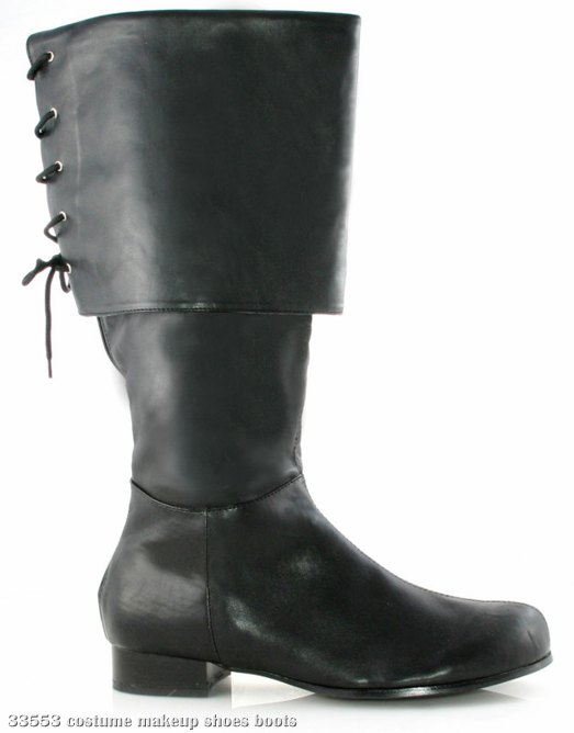 Sparrow (Black) Adult Boots - Click Image to Close