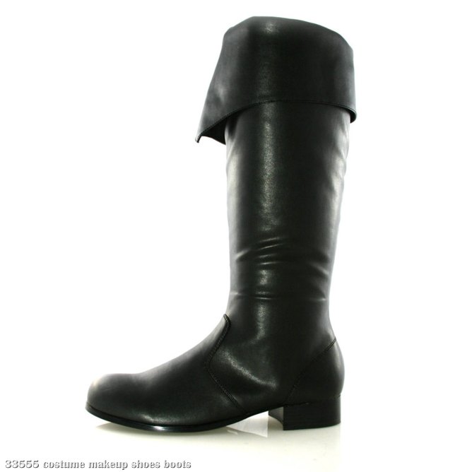 Bernard (Black) Adult Boots - Click Image to Close