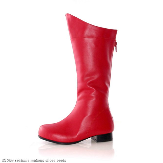 Shazam (Red) Child Boots - Click Image to Close