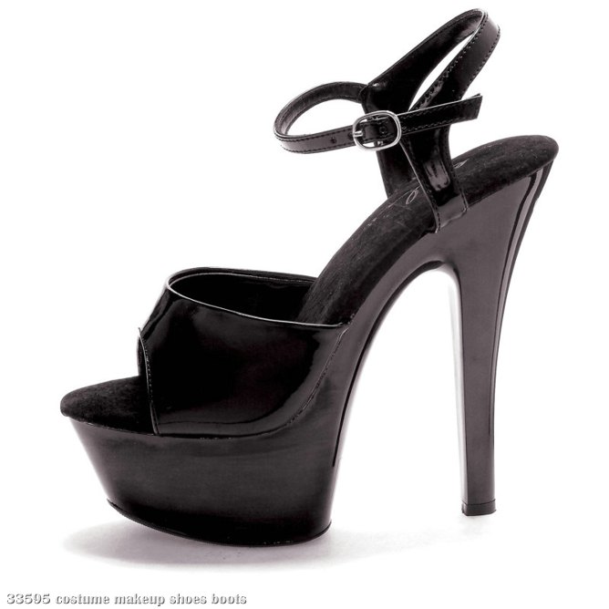 Juliet (Black) Adult Shoes - Click Image to Close
