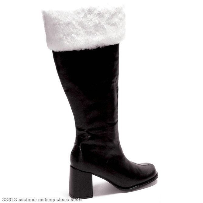 Gogo Fur (Black) Adult Boots - Click Image to Close