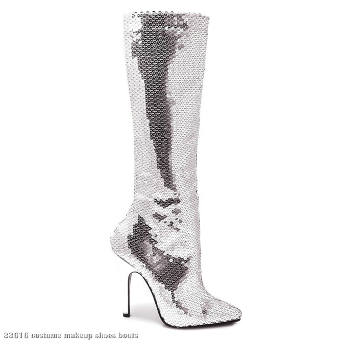 Tin (Silver) Adult Boots - Click Image to Close