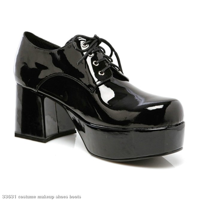 Pimp (Black) Adult Shoes