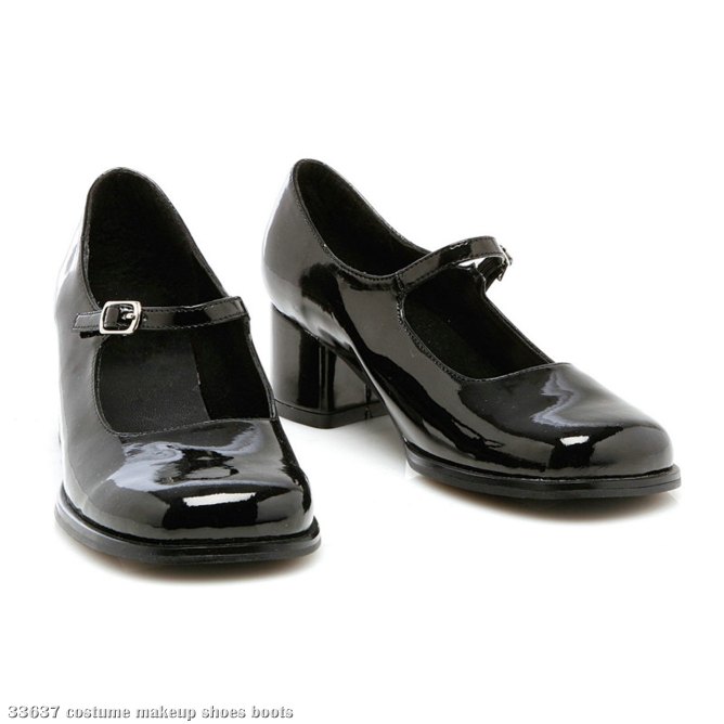 Eden (Black) Child Shoes - Click Image to Close