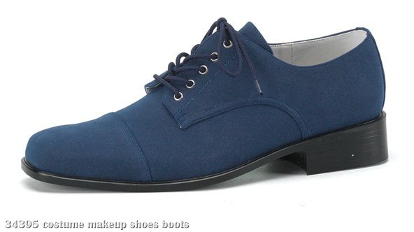 Blue Suede Adult Shoes - Click Image to Close