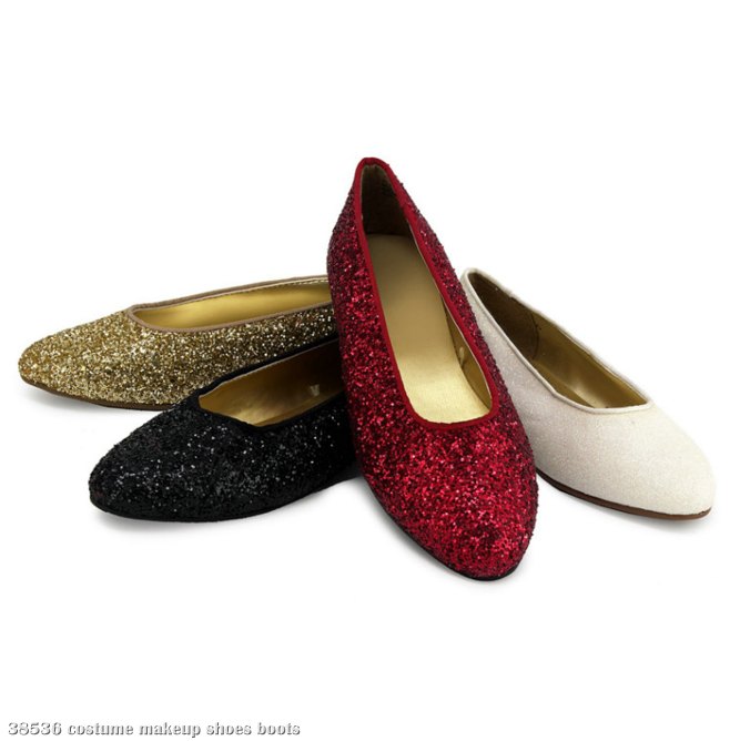 Sparkle Shoes (Gold) Child - Click Image to Close