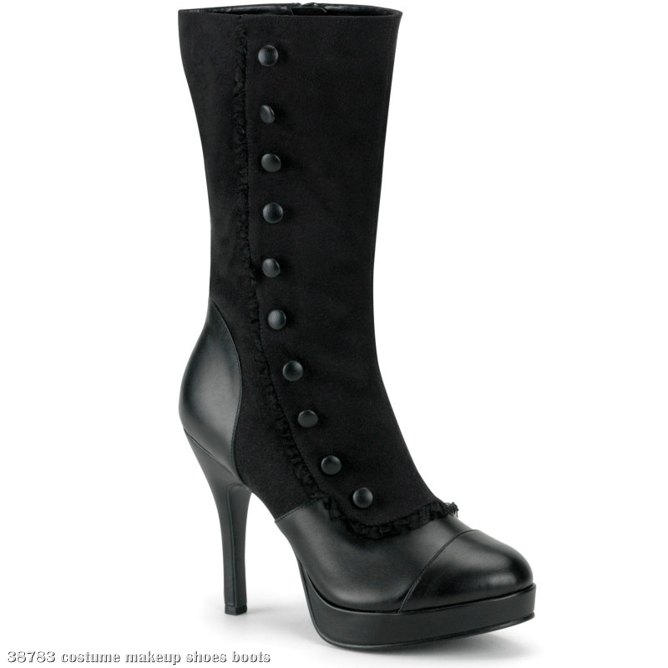 Splendor (Black) Adult Boots - Click Image to Close