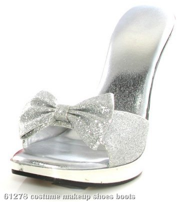 Kona (Silver Glitter) Adult Shoes - Click Image to Close