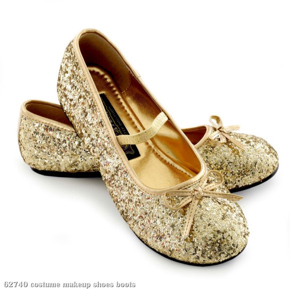 Sparkle Ballerina (Gold) Child Shoes