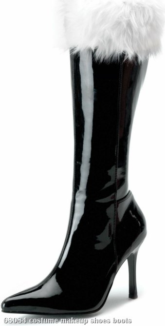 Jolly Boots (Black) Adult - Click Image to Close