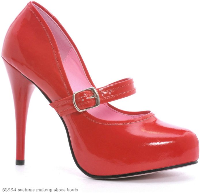 Lady Jane (Red) Adult Shoes