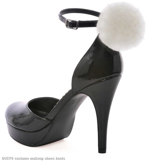 Cottontail Bunny (Black) Adult Shoes
