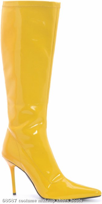 Sexy Emma (Yellow) Adult Boots