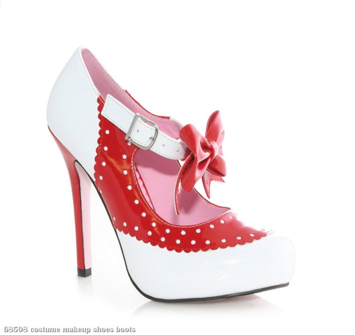 Sweetie (Red) Adult Shoes - Click Image to Close