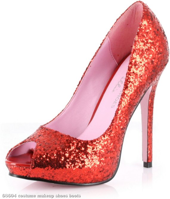 Ella (Red) Adult Shoes - Click Image to Close