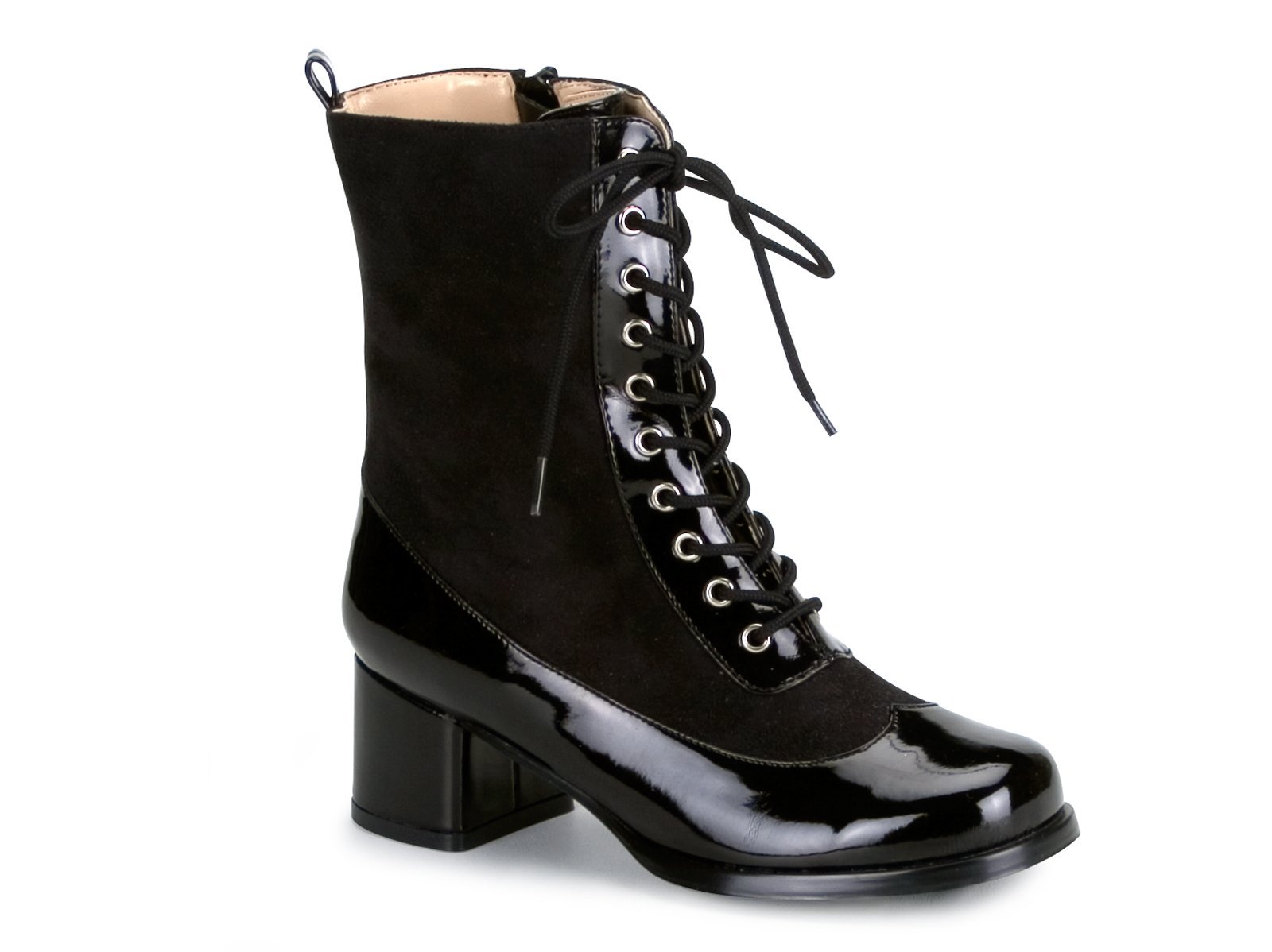 Lace-Up Black Boots Child