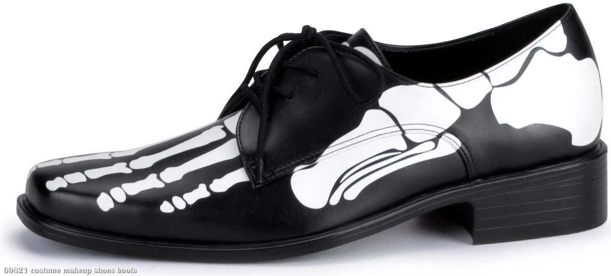 Skeleton Shoes Adult - Click Image to Close