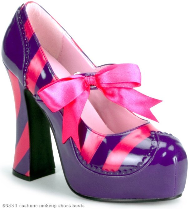 Cheshire Cat Shoes Adult - Click Image to Close