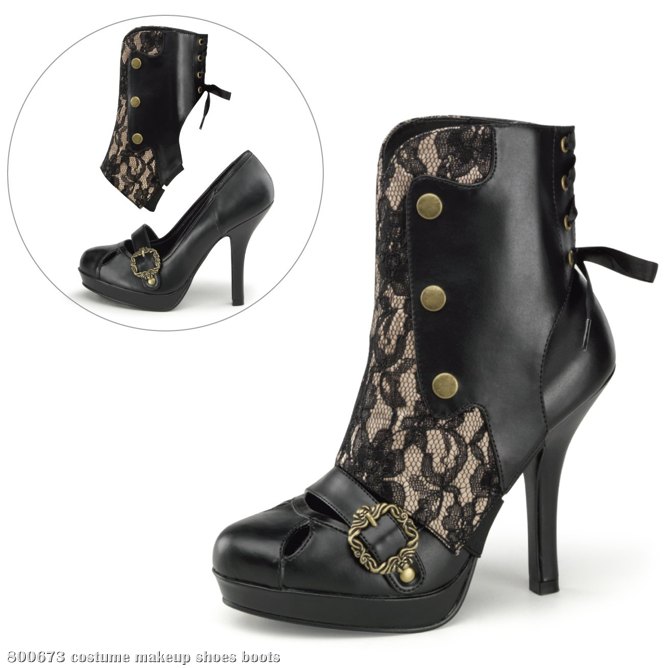 Steamy Steampunk Adult Boots - Click Image to Close
