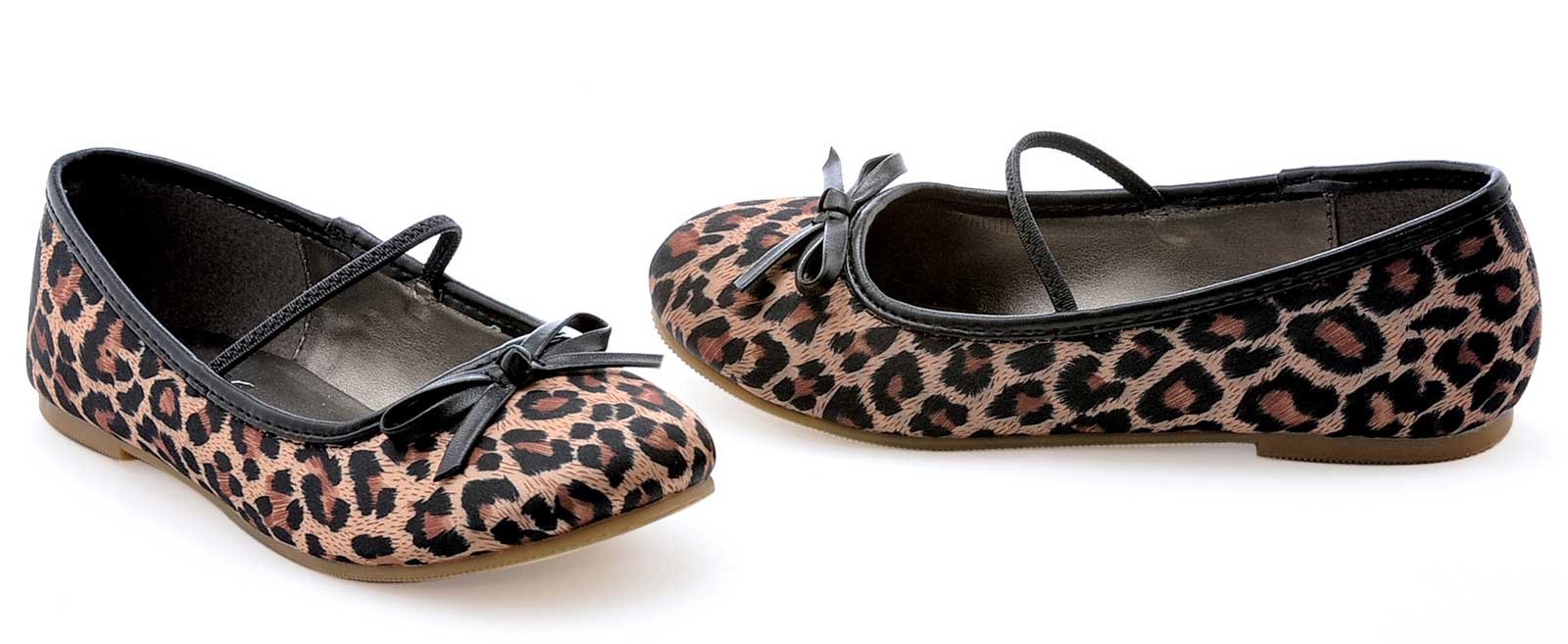 Leopard Ballet Flat Child Shoes