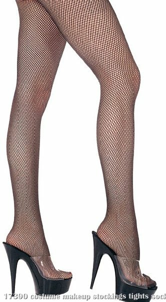 Fishnet Pantyhose Standard Black - Click Image to Close