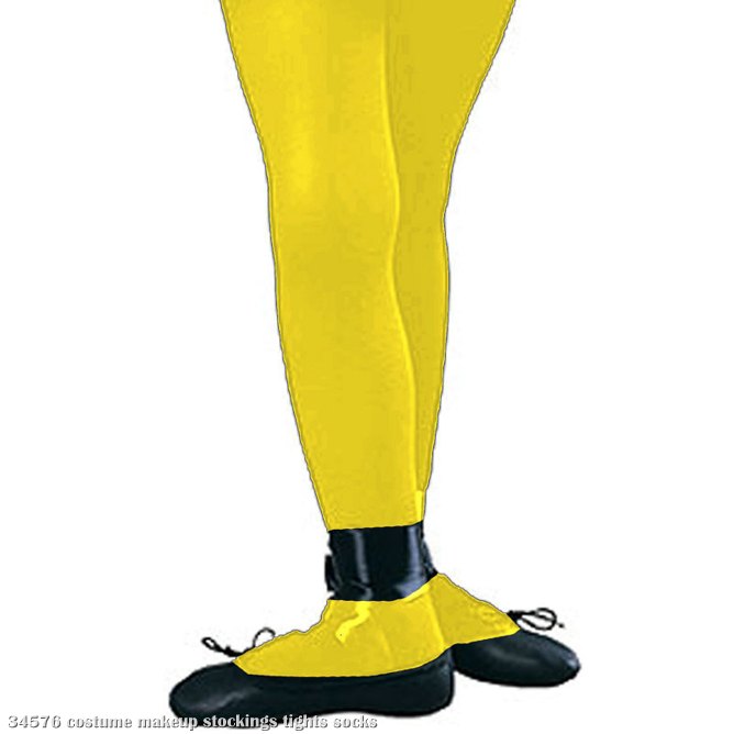 Yellow Tights - Child - Click Image to Close