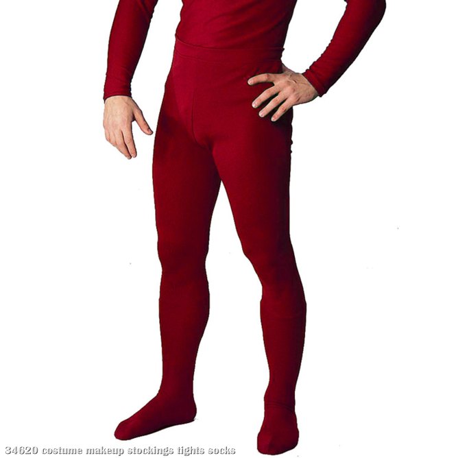 Professional Tights Red - Men - Click Image to Close