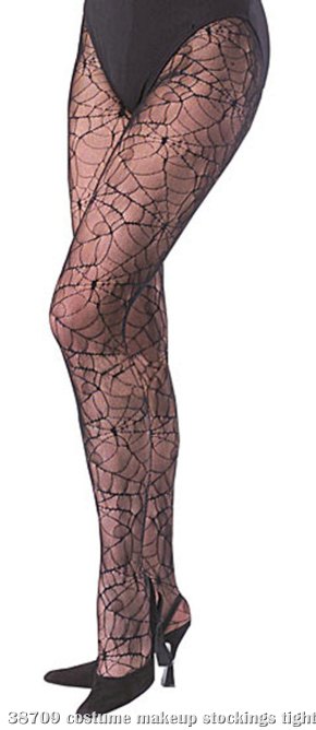 Adult Spider Web Fishnets - Click Image to Close