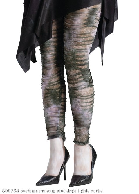 Zombie Leggings (Adult) - Click Image to Close