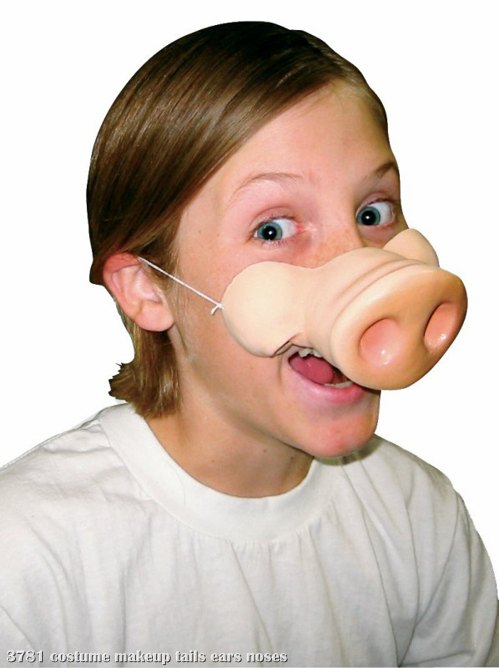 Pig Nose With Elastic - Click Image to Close