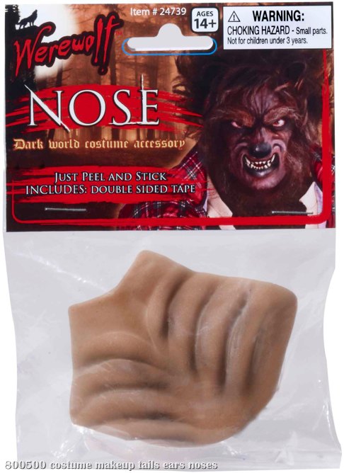 Werewolf Nose Adult - Click Image to Close