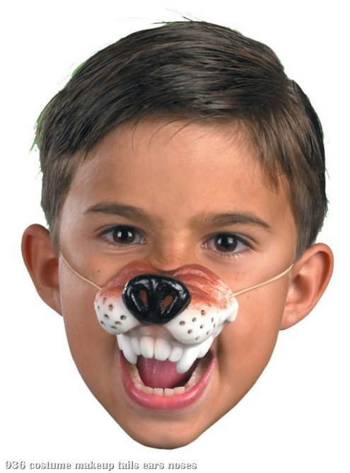 Wolf Nose With Elastic - Click Image to Close