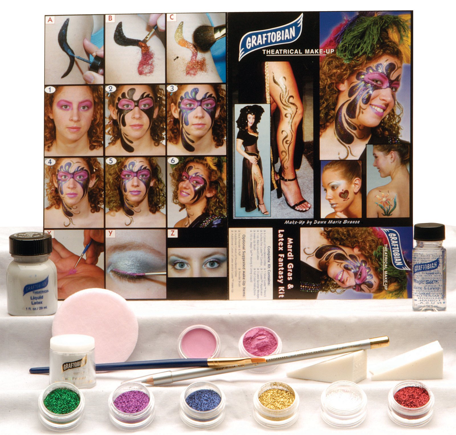 fantasy stage makeup. Fantasy Make-up Kit