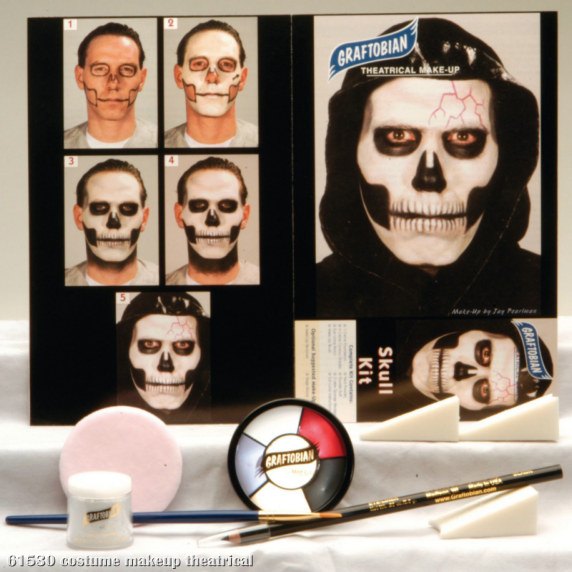 Skull Makeup Kit - Click Image to Close