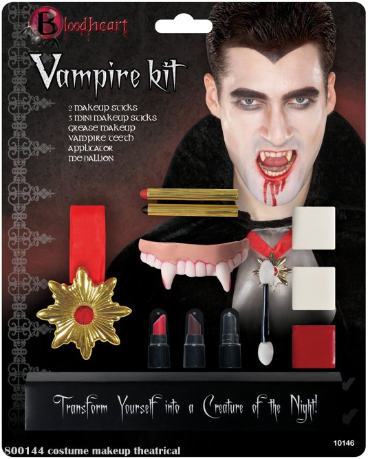 Deluxe Vampire Makeup Kit (Adult) - Click Image to Close