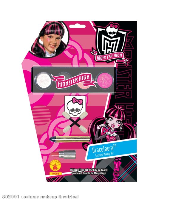 Monster High - Draculaura Makeup Kit (Child) - Click Image to Close